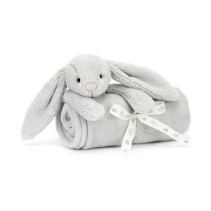 Jellycat Blankie Bashful Silver Bunny 56cm