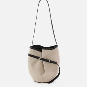 Belted Bucket Bag