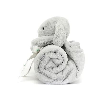 Jellycat Blankie Bashful Silver Bunny 56cm - Image 2