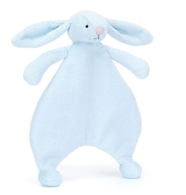 Jellycat Comforter Bashful Blue Bunny 27cm - Image 2