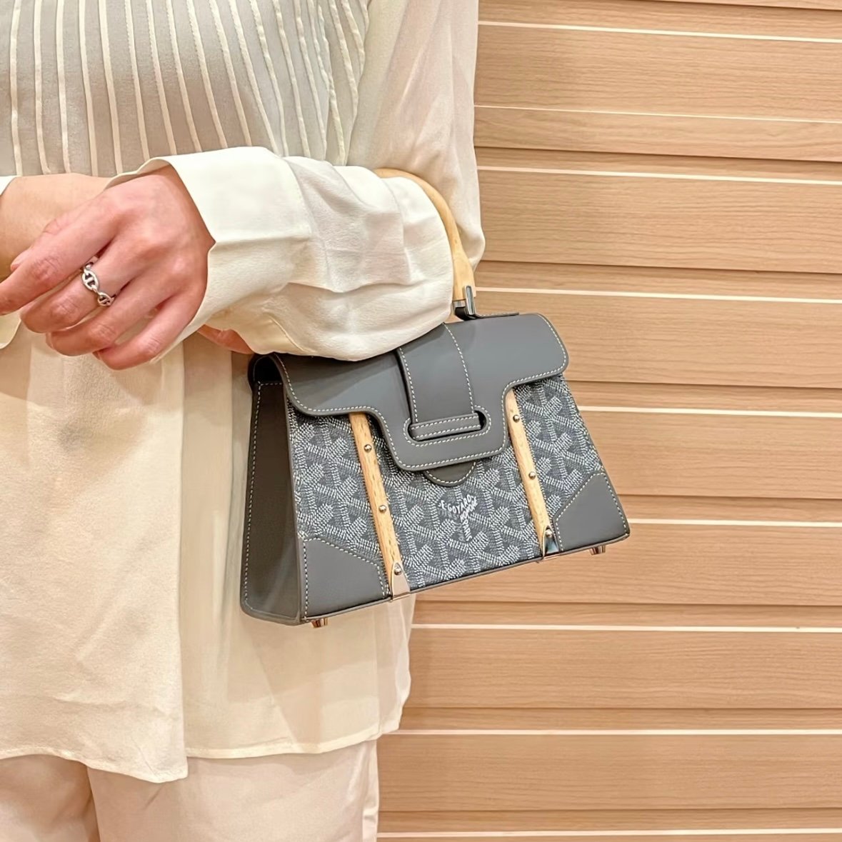 Goyard Saïgon Structuré Bag - Image 9