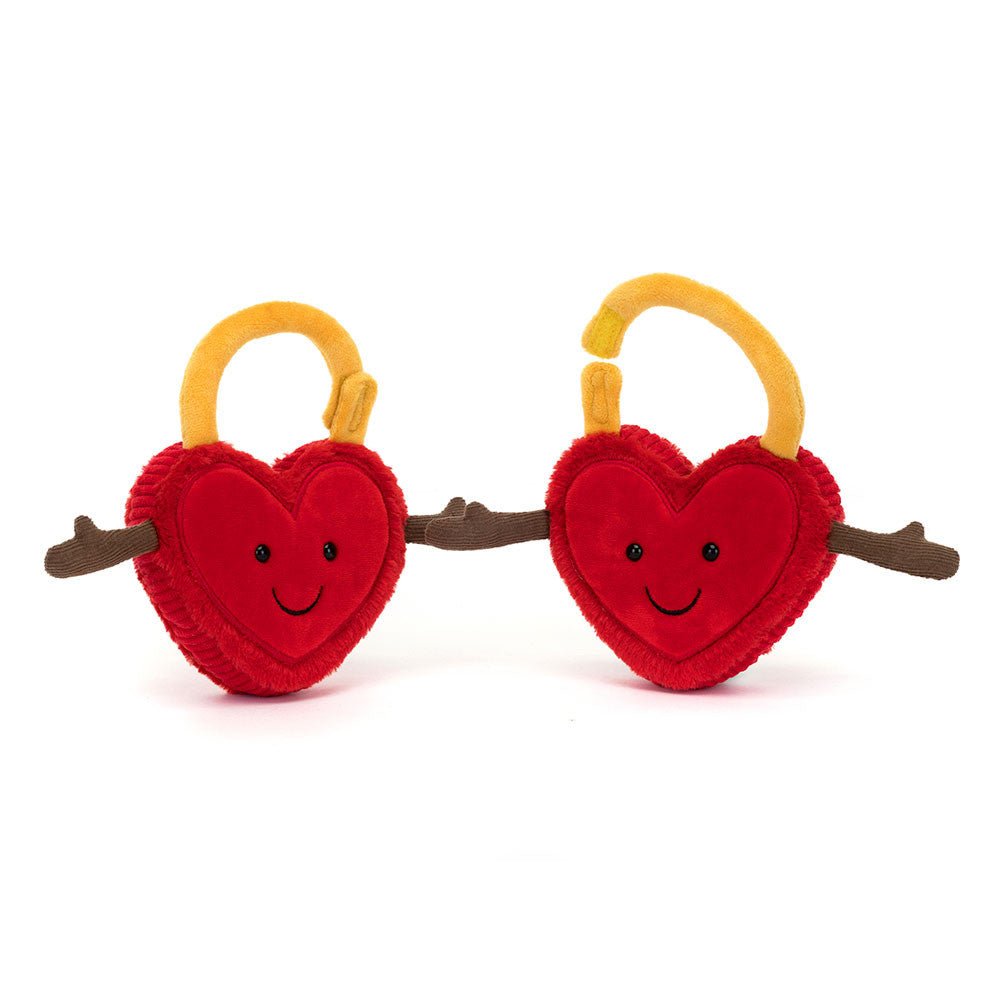 Jellycat Amuseables Val & Tina Love Locks 22cm - Image 4