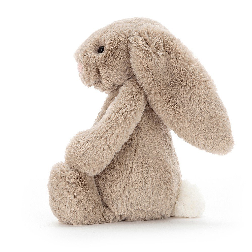 Jellycat Bashful Bunny Beige Little (Small) 18cm - Image 2