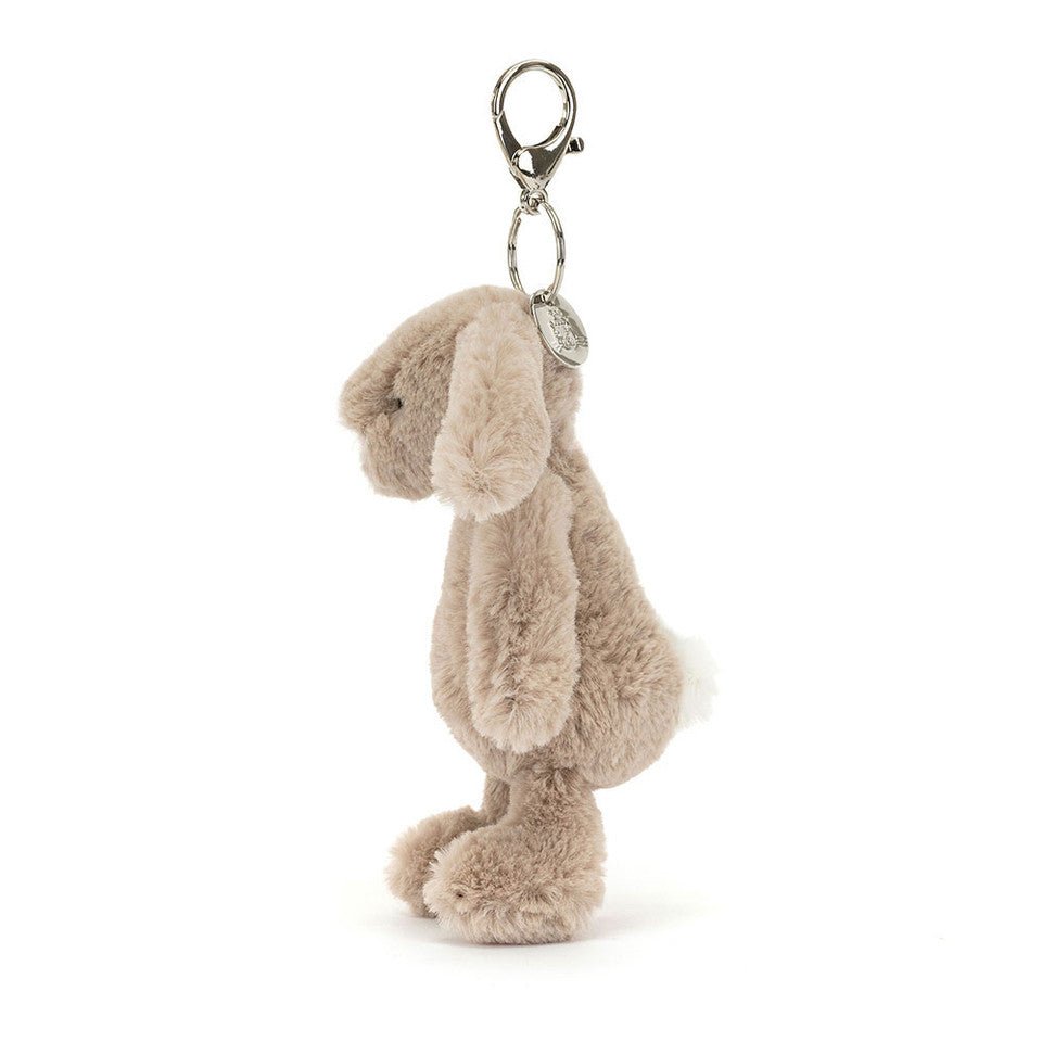 Jellycat Bag Charm Bashful Beige Bunny New Design 18cm - Image 4
