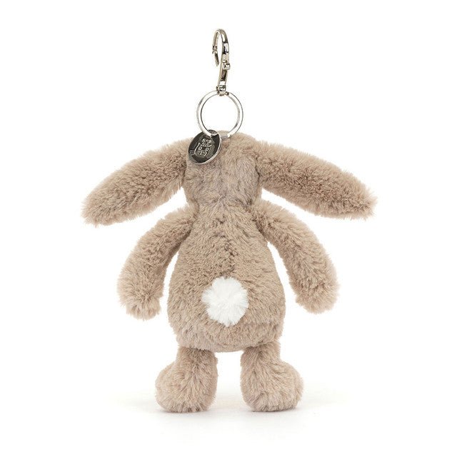 Jellycat Bag Charm Bashful Beige Bunny New Design 18cm - Image 3
