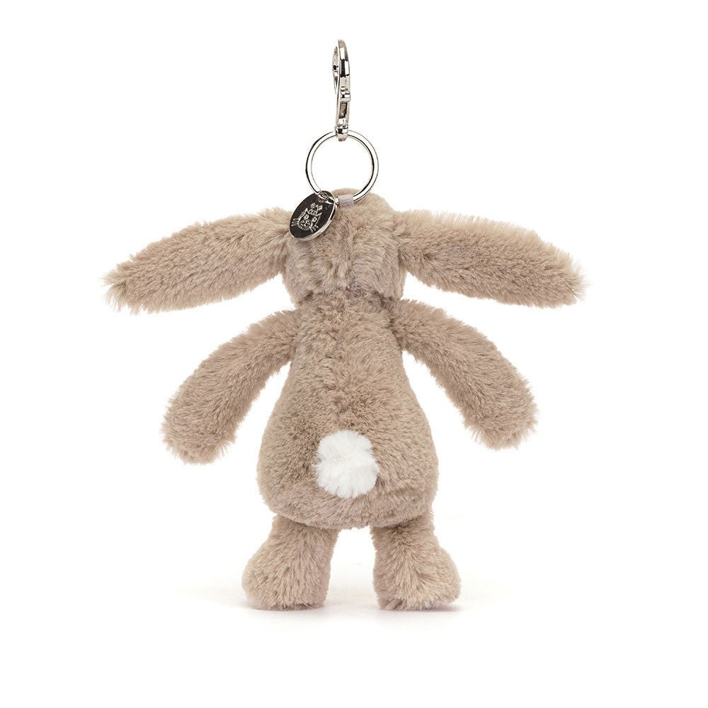 Jellycat Bag Charm Blossom Beige Bunny 'Petal' 18cm - Image 3