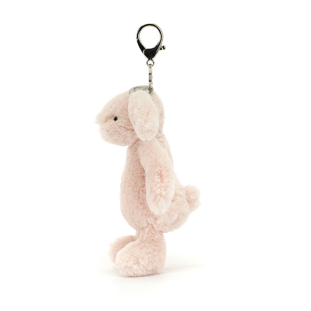 Jellycat Bashful Blush Bunny Bag Charm New Design 18cm - Image 2