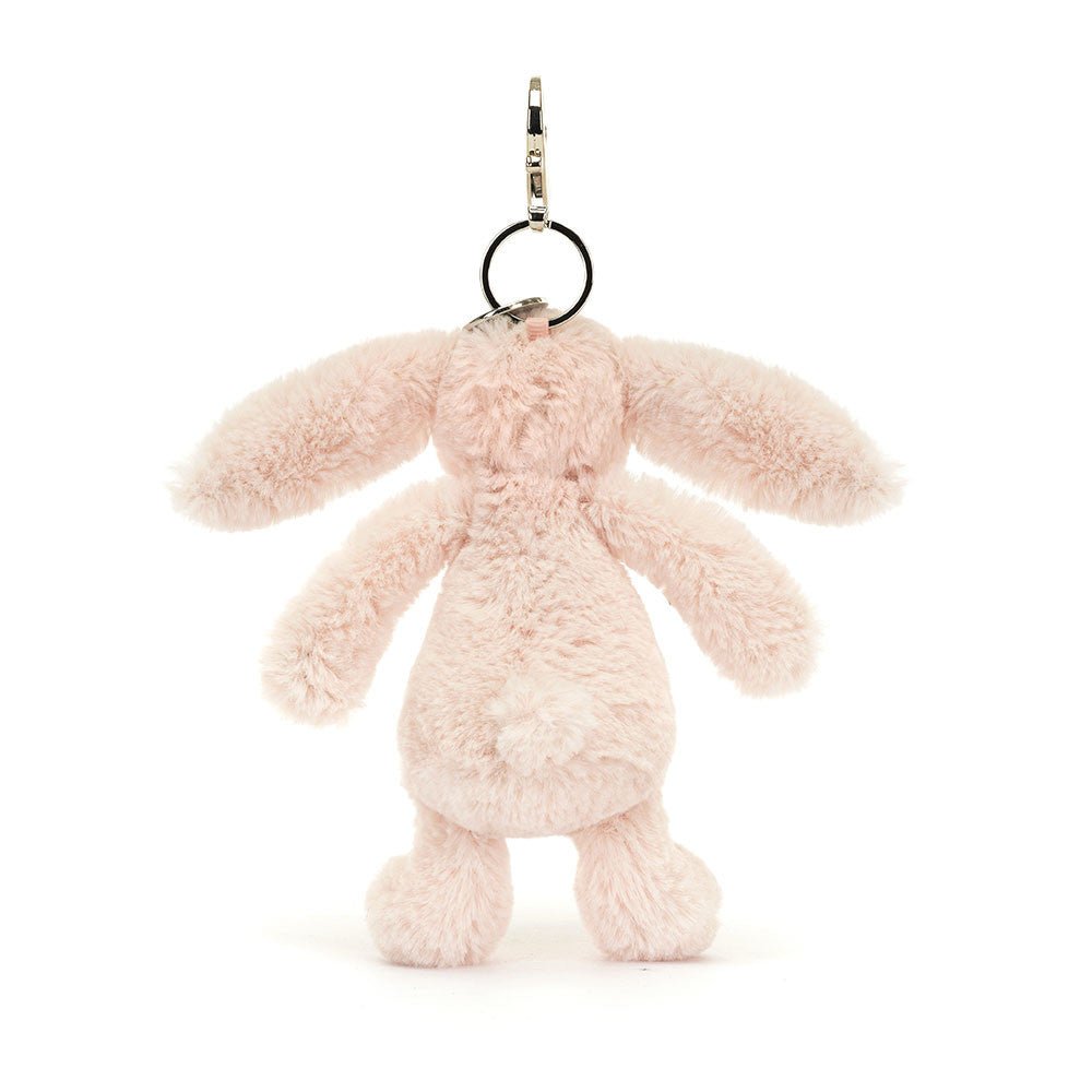 Jellycat Bashful Blush Bunny Bag Charm New Design 18cm - Image 3