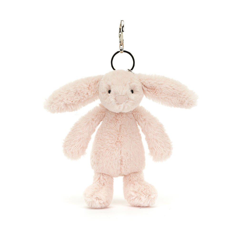 Jellycat Bashful Blush Bunny Bag Charm New Design 18cm - Image 4