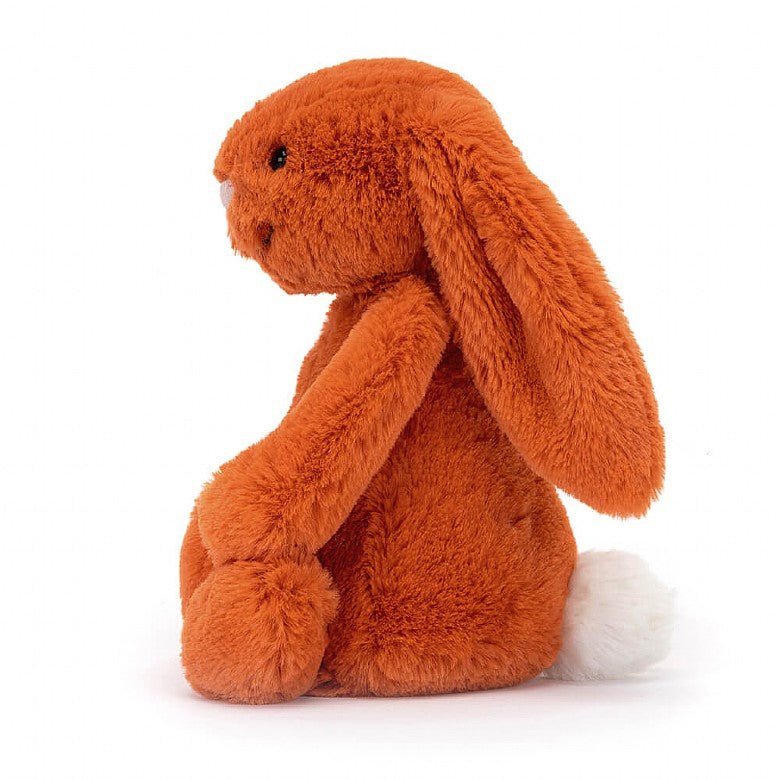 Jellycat Bashful Bunny Tangerine Little (Small) 18cm - Image 2