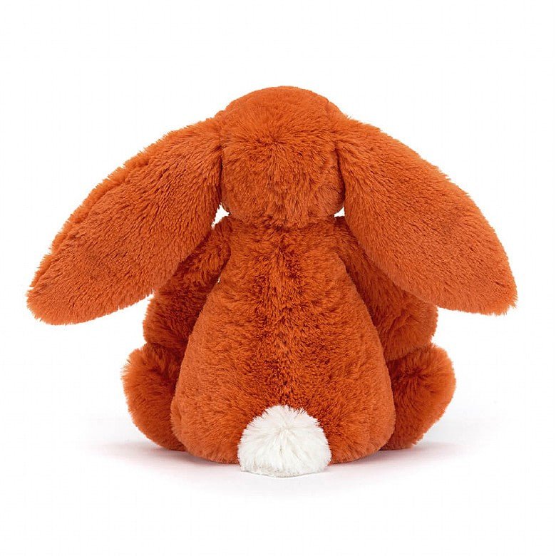 Jellycat Bashful Bunny Tangerine Little (Small) 18cm - Image 3
