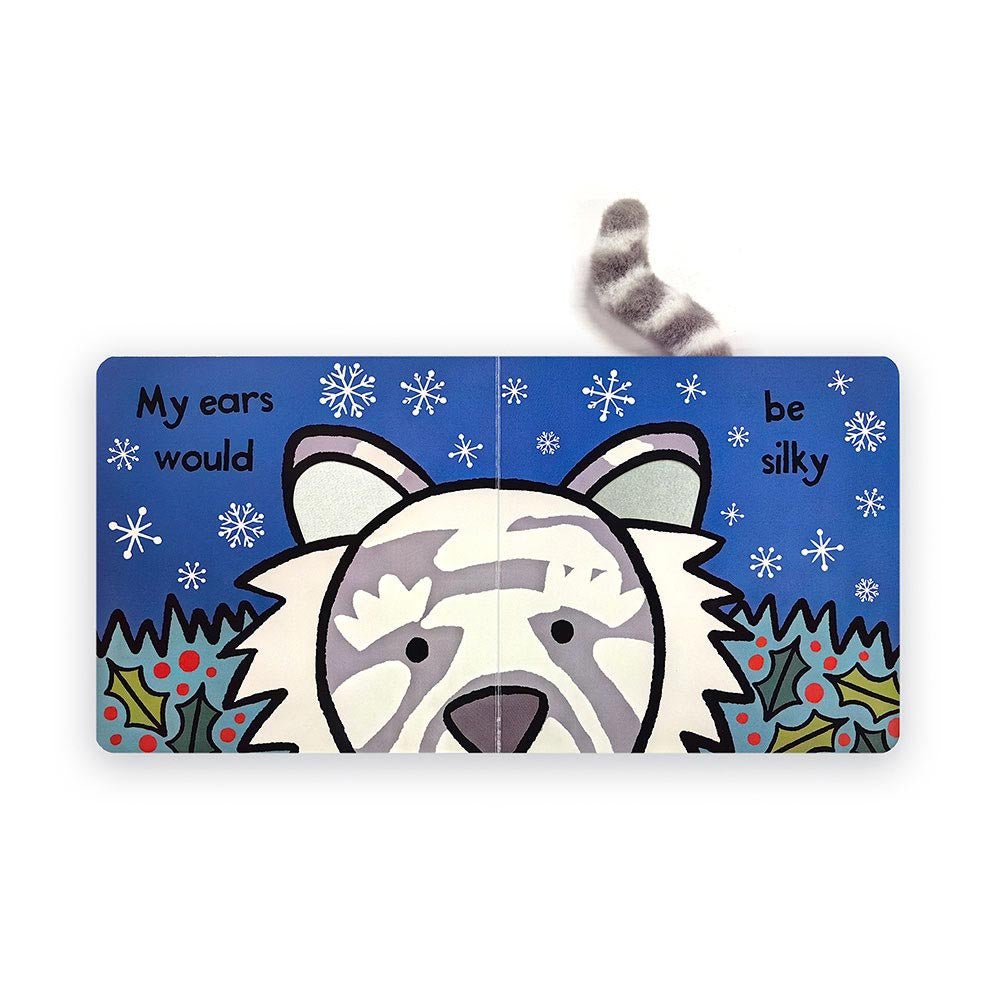 Jellycat If I Were a Snow Tiger Board Book 15cm - Image 2