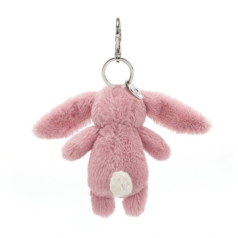Jellycat Bag Charm Bashful Bunny tulip 8cm - Image 3