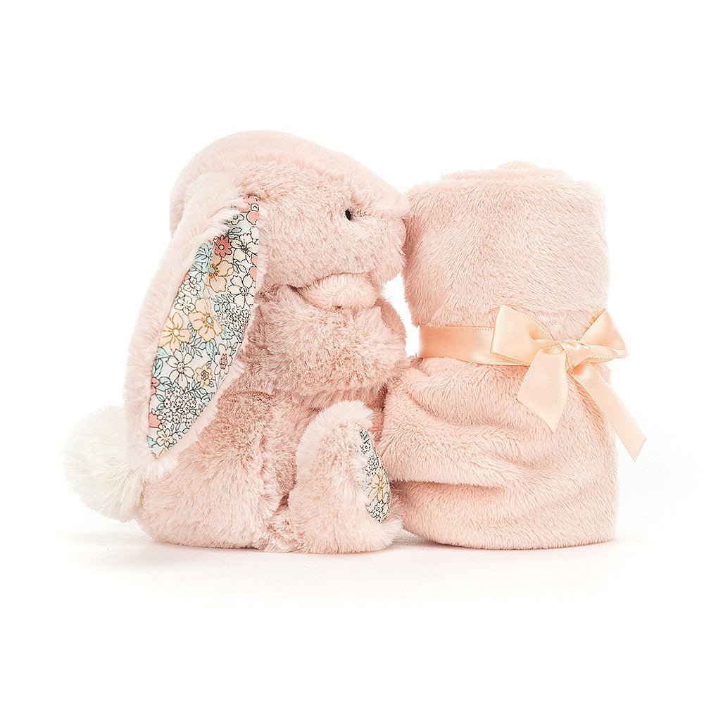 Jellycat Soother Bashful Bunny Blossom Blush 34cm - Image 2