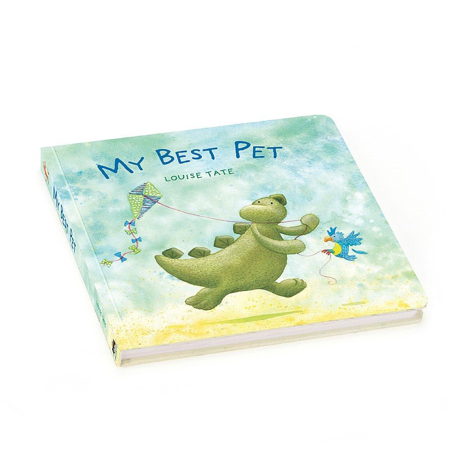 Jellycat Book My Best Pet (Bashful Dinosaur) 23cm - Image 2