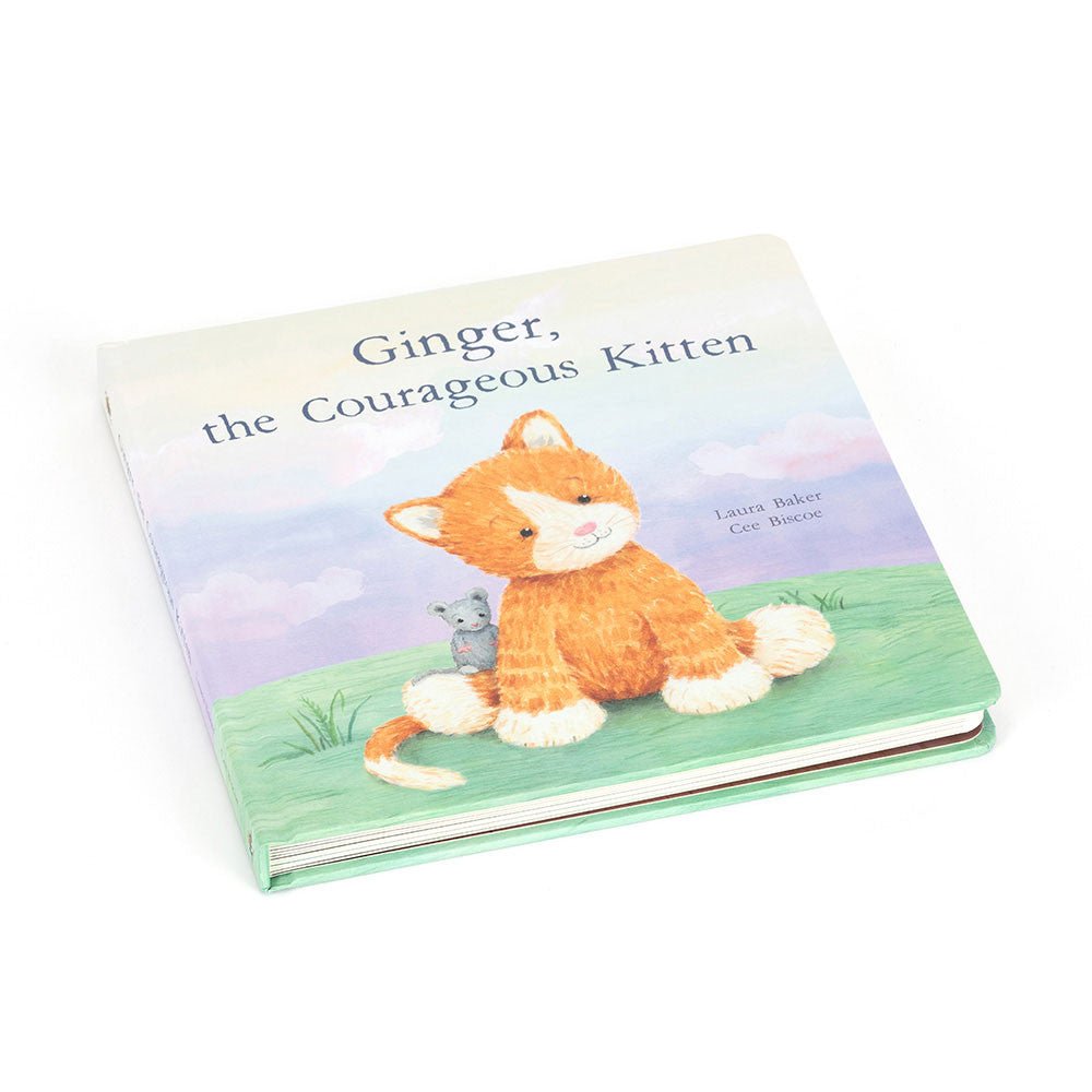 Jellycat Book Ginger, the Courageous Kitten 23cm - Image 2