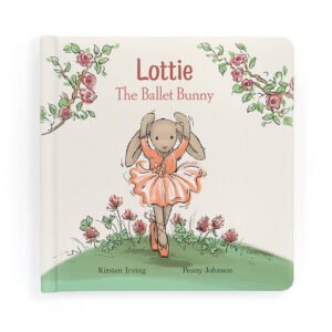 Jellycat Book Lottie The Ballet Bunny Book 19cm