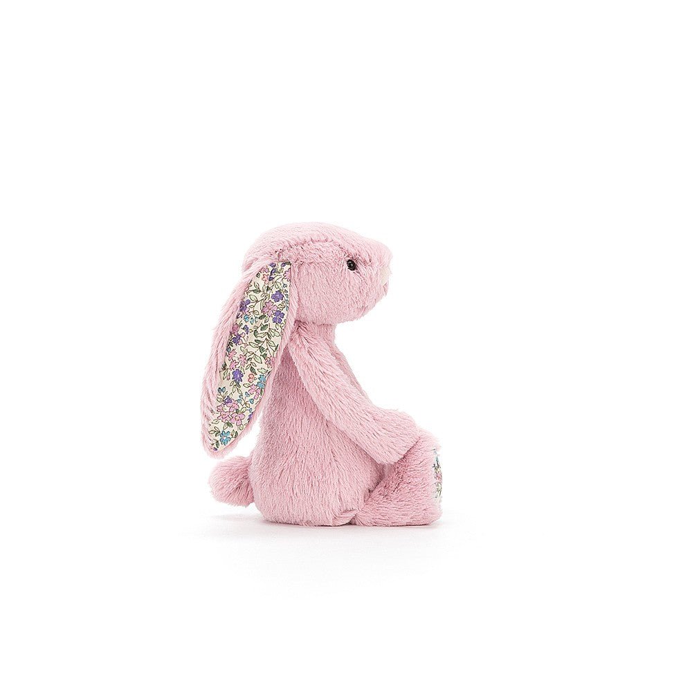 Jellycat Bashful Bunny Blossom Tulip Pink Little (Small) 18cm - Image 2