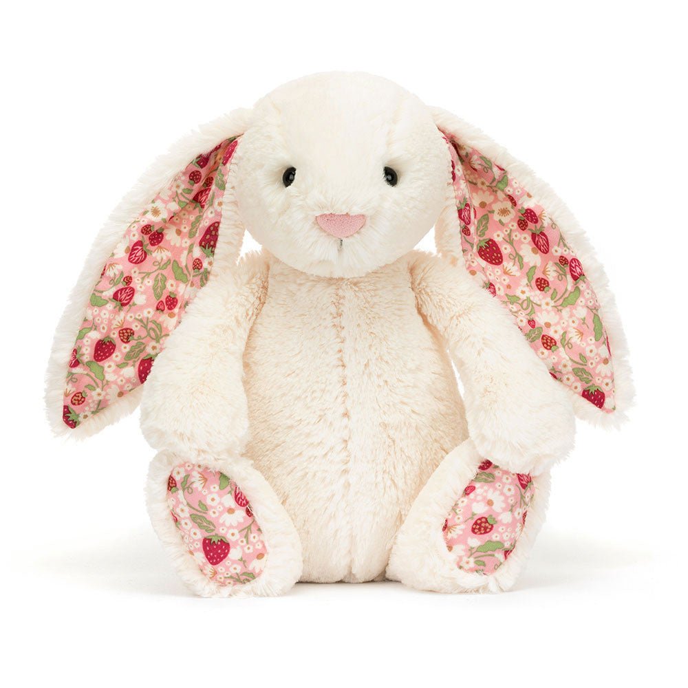 Jellycat Blossom Cream Bunny 'Berry' Little (Small) 18cm - Image 4