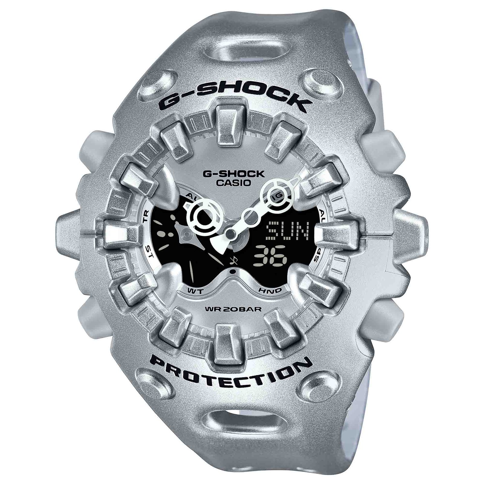 G-Shock GA-V01 Ana-Digi Silver - Image 11