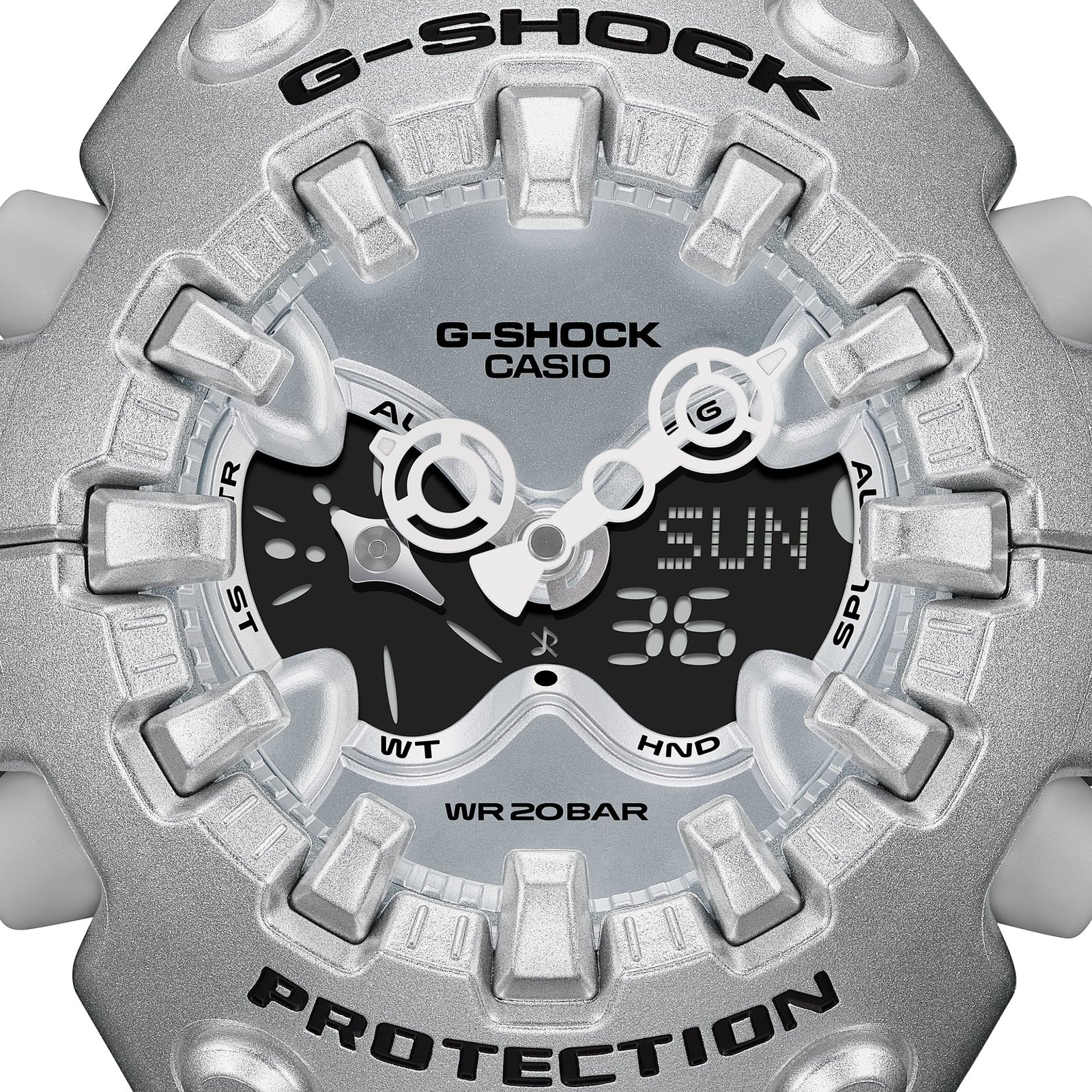 G-Shock GA-V01 Ana-Digi Silver - Image 12