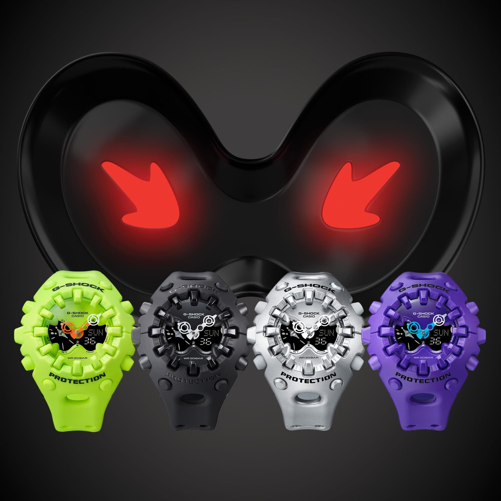 G-Shock GA-V01 Ana-Digi Silver - Image 5