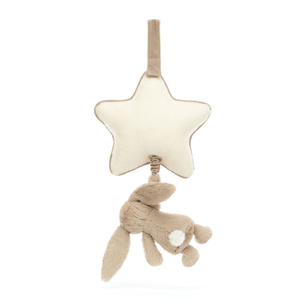 Jellycat Musical Pull Bashful Beige Bunny 30cm - Image 3