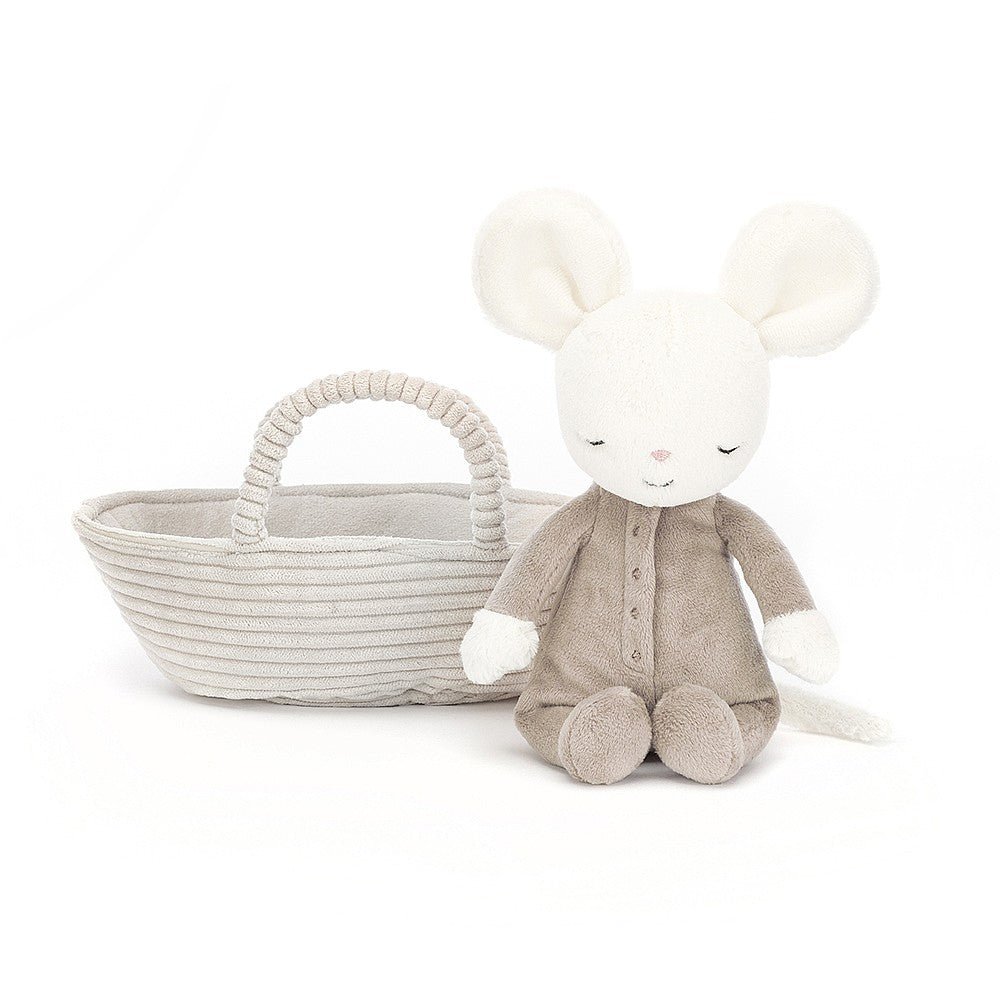 Jellycat Rock-a-Bye Mouse 19cm - Image 2