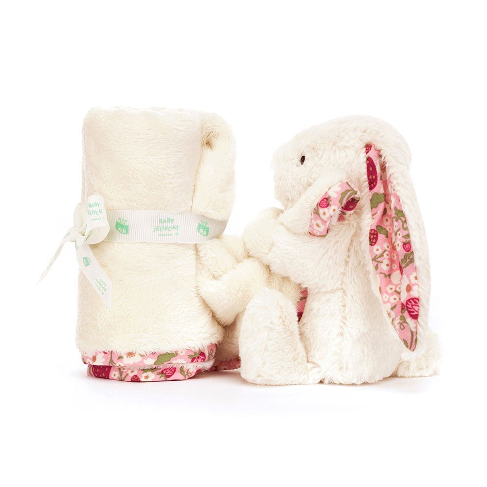 Jellycat Blossom Cream Bunny 'Berry' Soother - Image 2