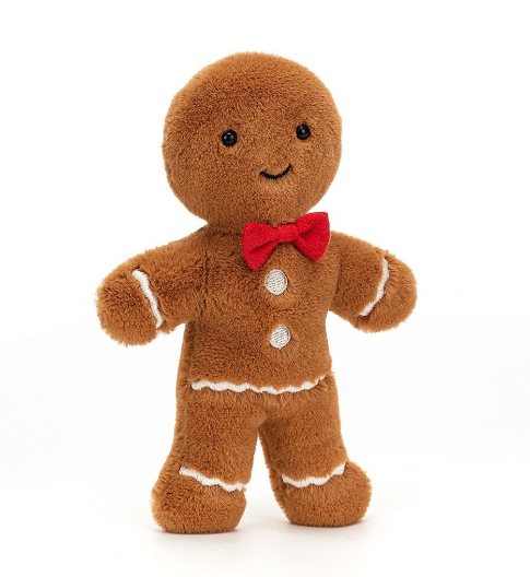 Jellycat Jolly Gingerbread Fred Small 19cm