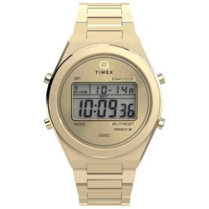 Timex Q80 Continental 39mm Digital Gold SS