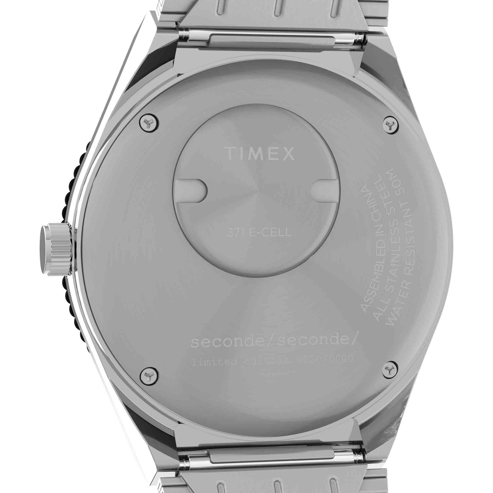 Timex x seconde/seconde/ 38mm Blue SS - Image 8
