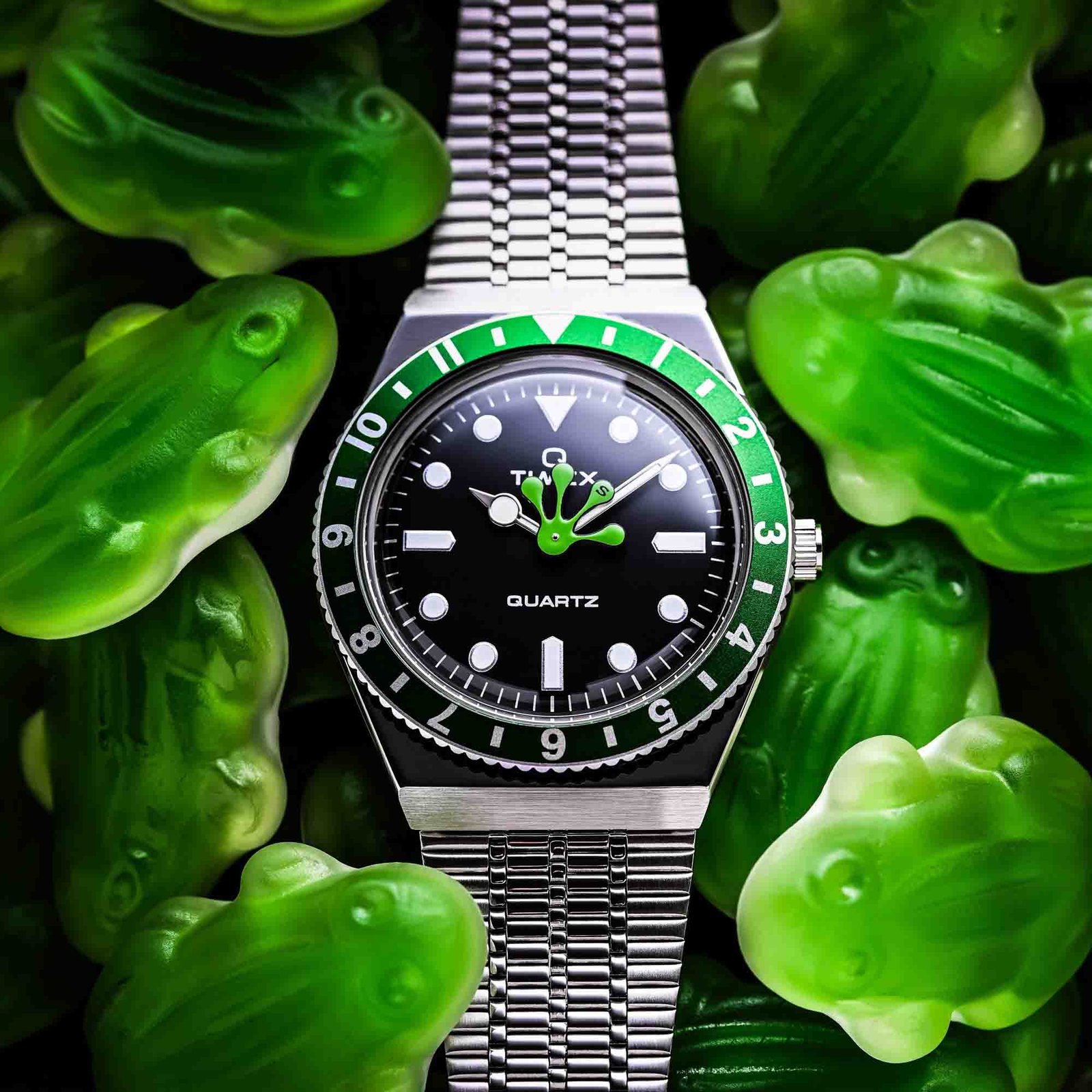 Timex x seconde/seconde/ 38mm Black SS - Image 2