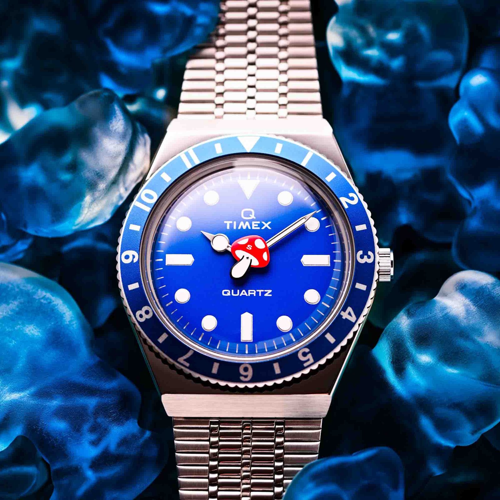 Timex x seconde/seconde/ 38mm Blue SS - Image 2