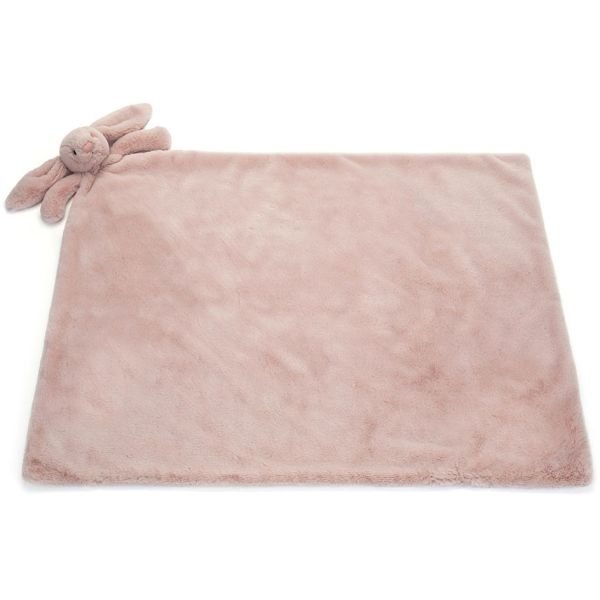 Jellycat Blankie Bashful Luxe Bunny Rosa 56cm - Image 3