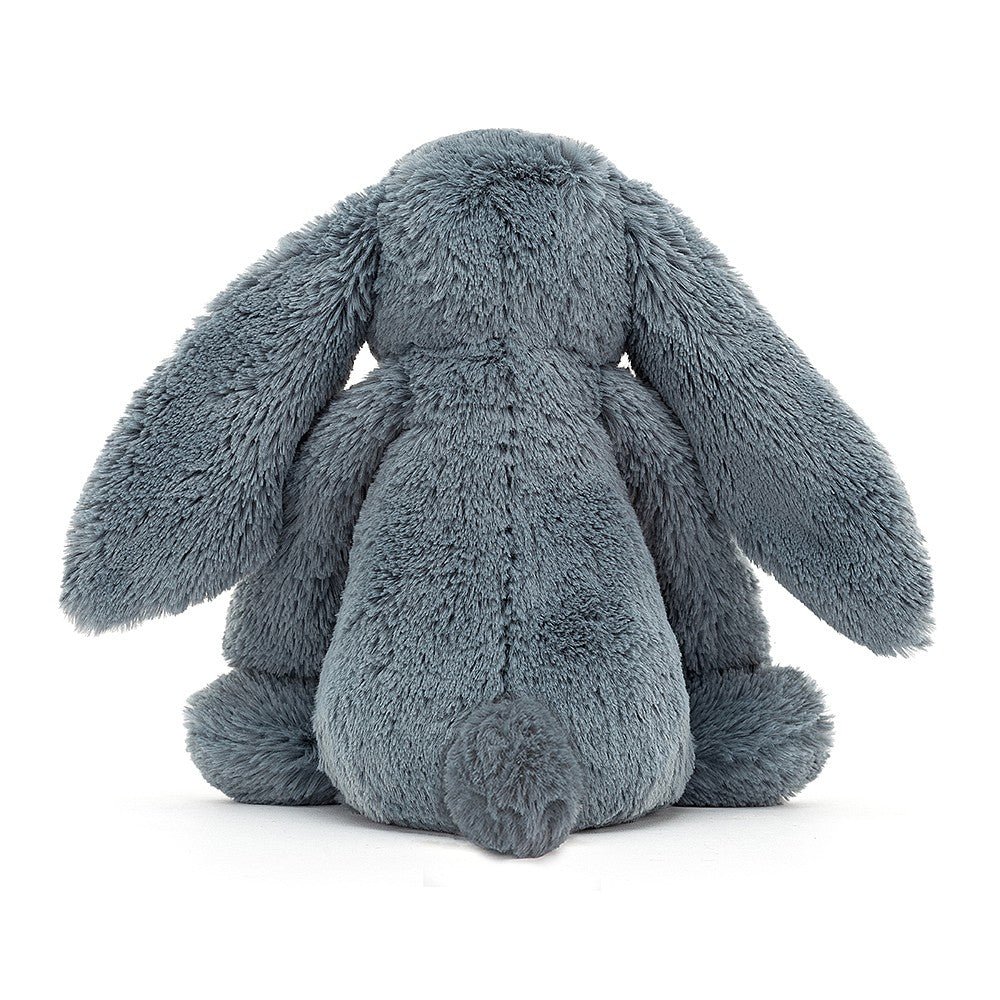 Jellycat Bashful Bunny Blossom Dusky Blue Little (Small) 18cm - Image 3