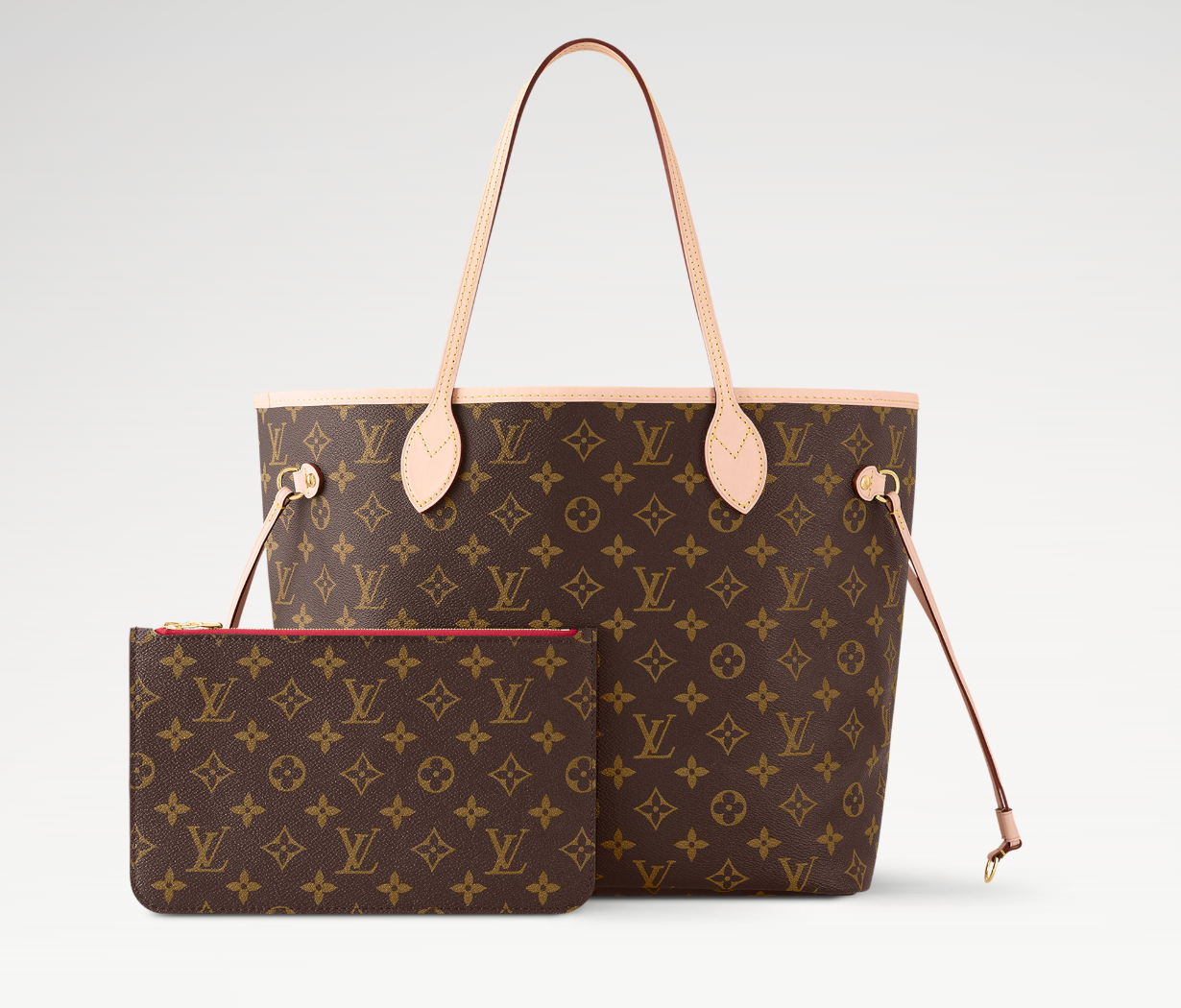 LV+Neverfull MM+Cherry - Image 4