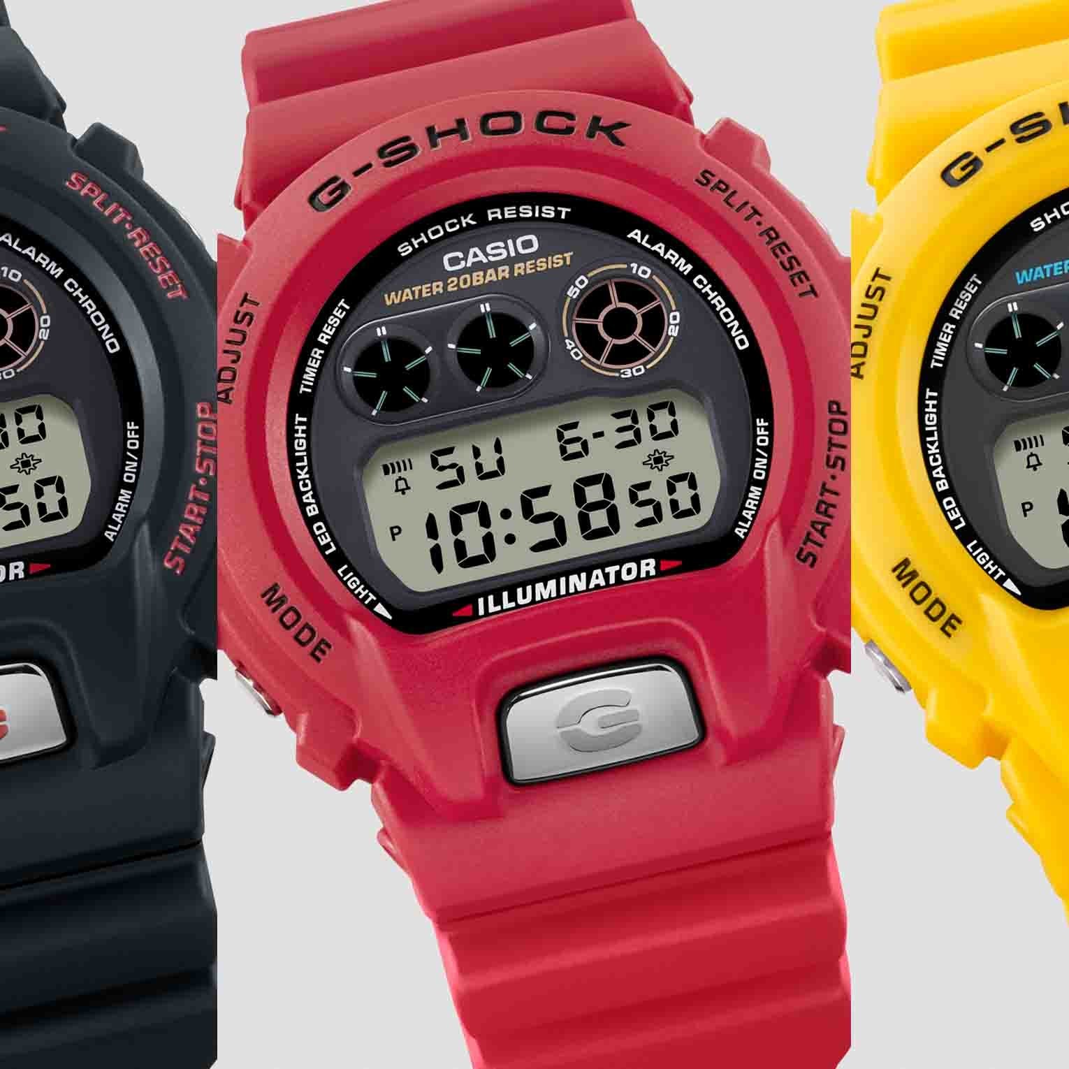 G-Shock DW6900 30th Anniversary Digital Red - Image 6