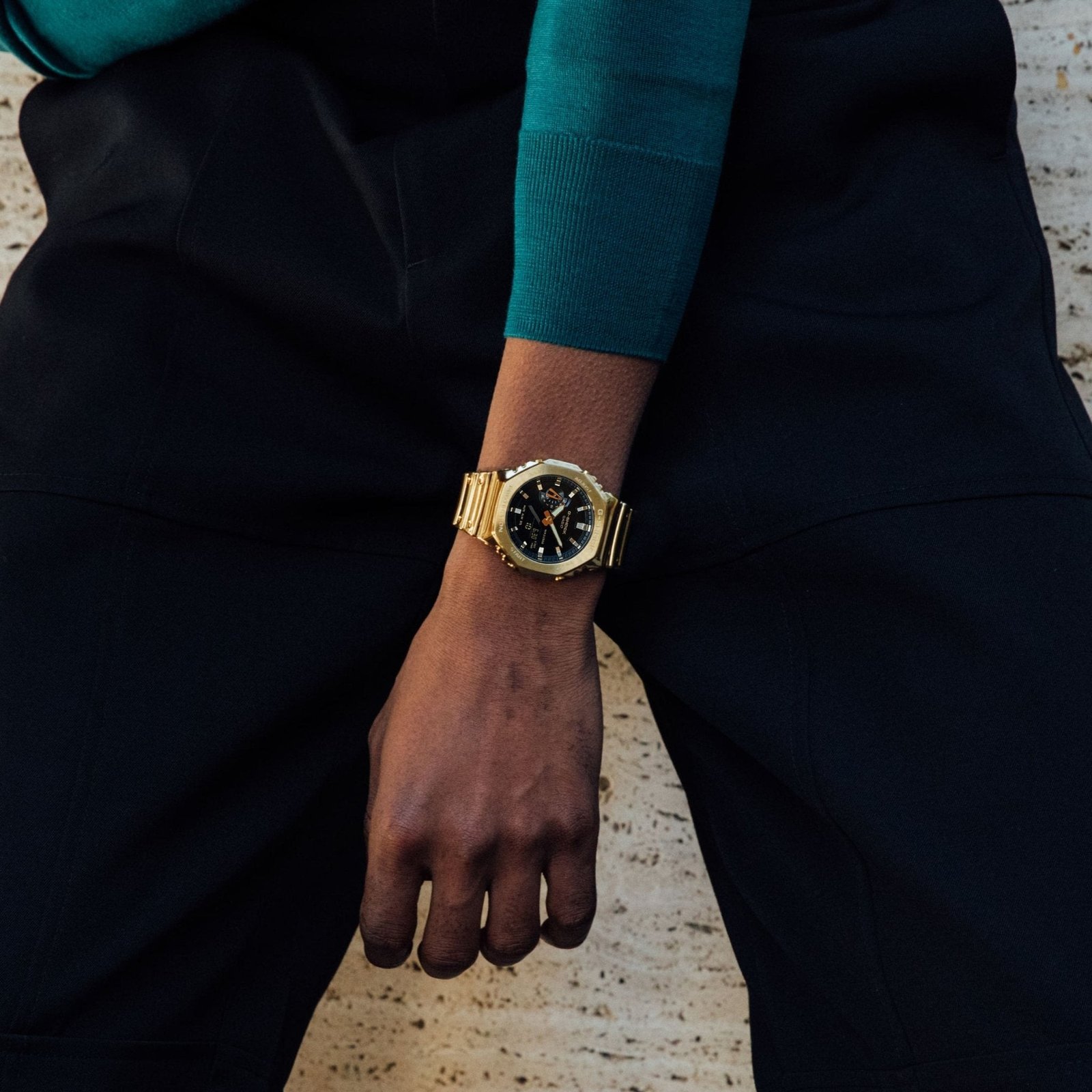 G-Shock GM2100 G-Steel Metallic Ana-Digi Gold - Image 5