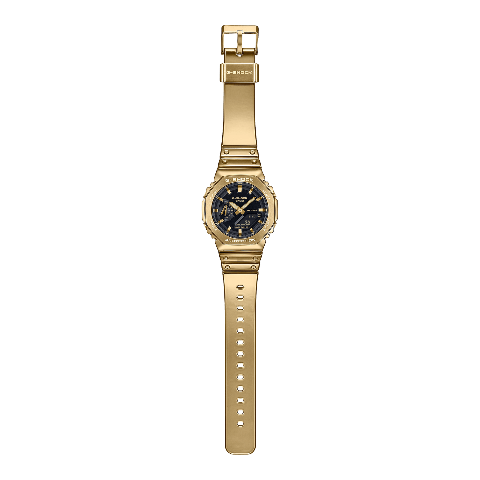 G-Shock GM2100 G-Steel Metallic Ana-Digi Gold - Image 8