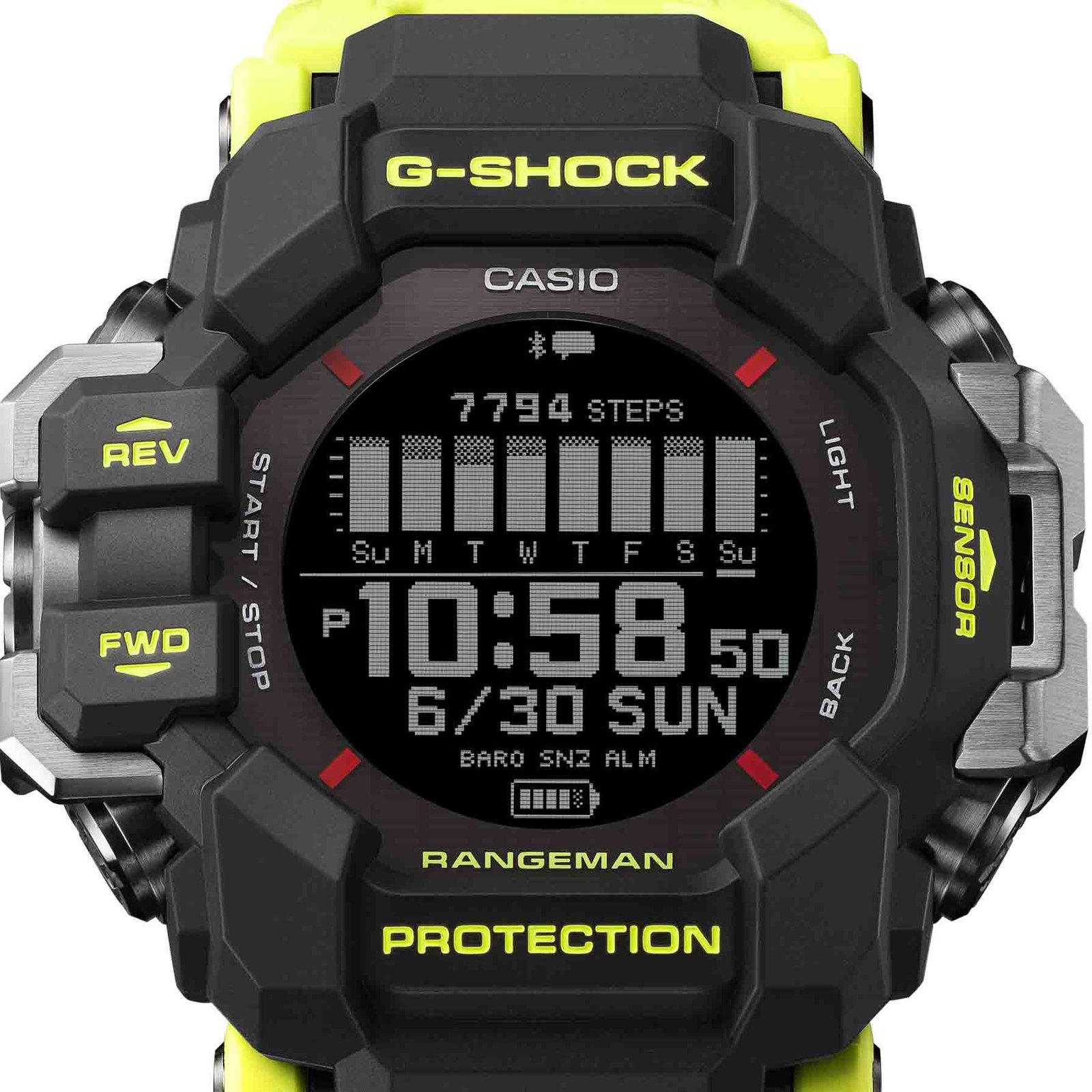 G-Shock GPRH1000 Master of G-Land Rangeman Rescue Yellow - Image 3