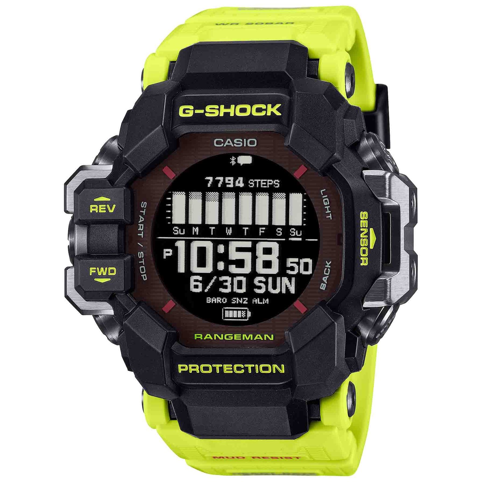 G-Shock GPRH1000 Master of G-Land Rangeman Rescue Yellow