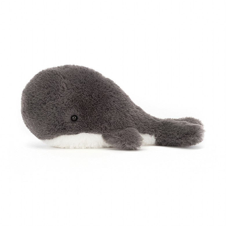 Jellycat Wavelly Whale Inky 15cm - Image 2