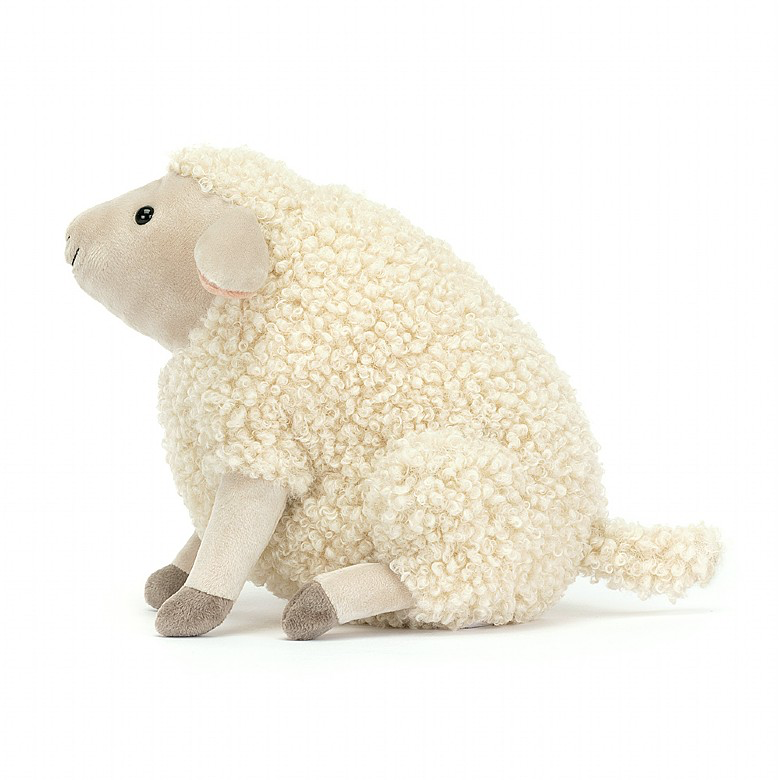 Jellycat Burly Boo Sheep 19cm - Image 2