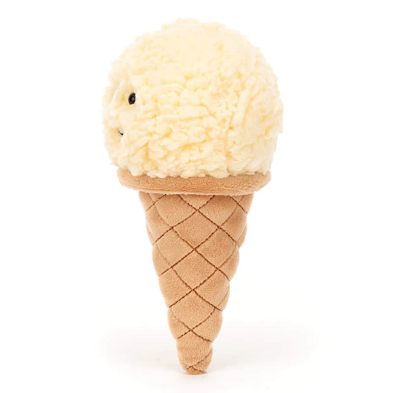 Jellycat Irresistible Ice Cream / Icecream Vanilla 18cm - Image 3