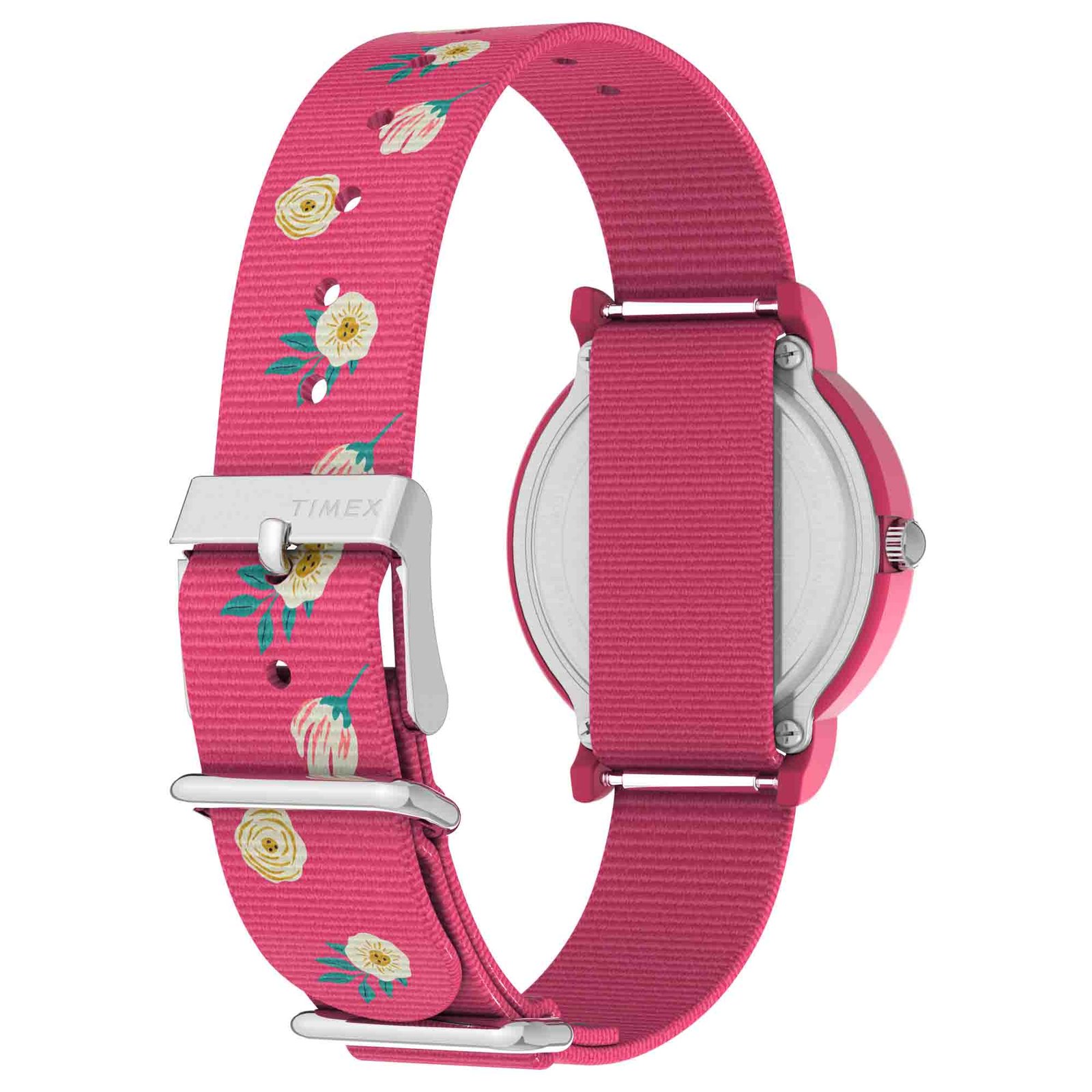 Timex Color Rush x Peanuts 34mm Love Floral Pink - Image 3
