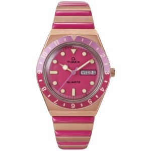 Timex Q 36mm Rose Gold Pink